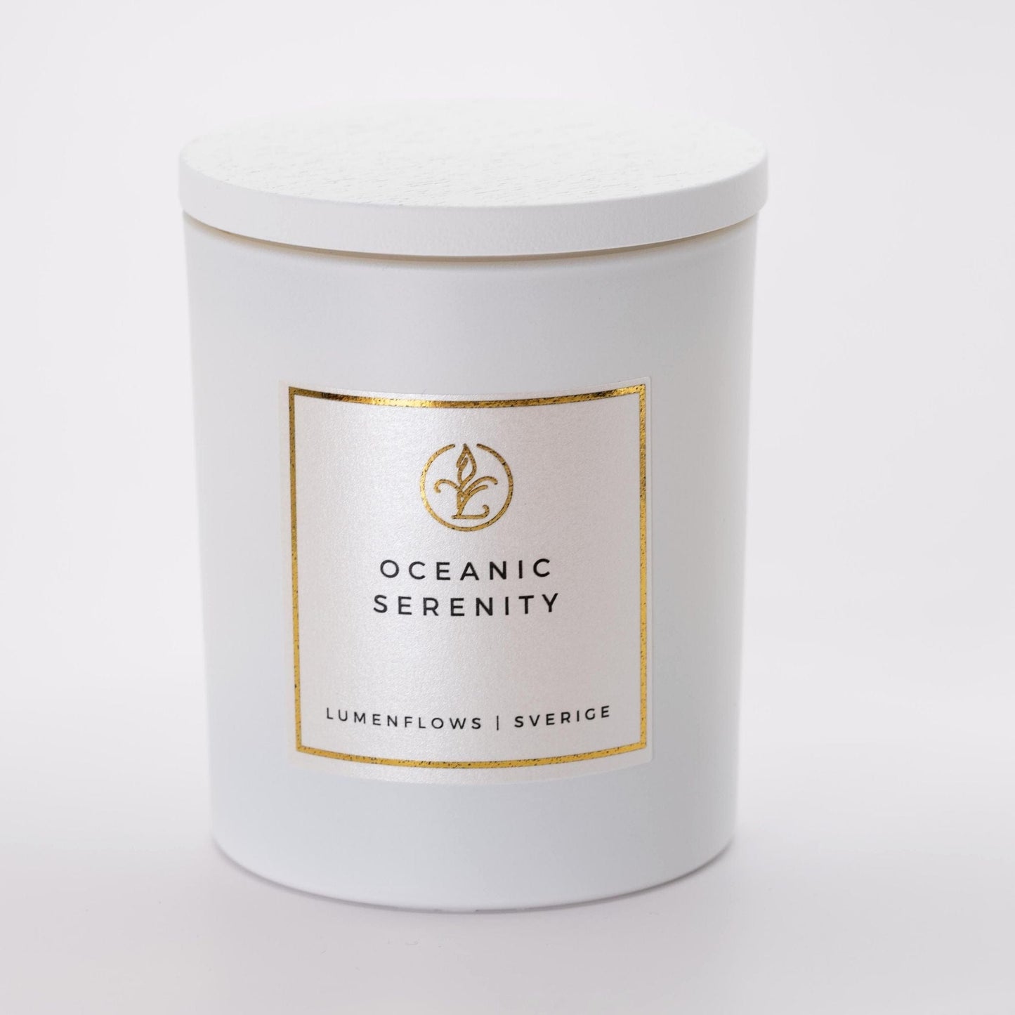 Scented Candle | Oceanic Serenity | Doftljus - LumenFlows