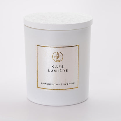 Scented Candle | Café Lumière | Doftljus - LumenFlows