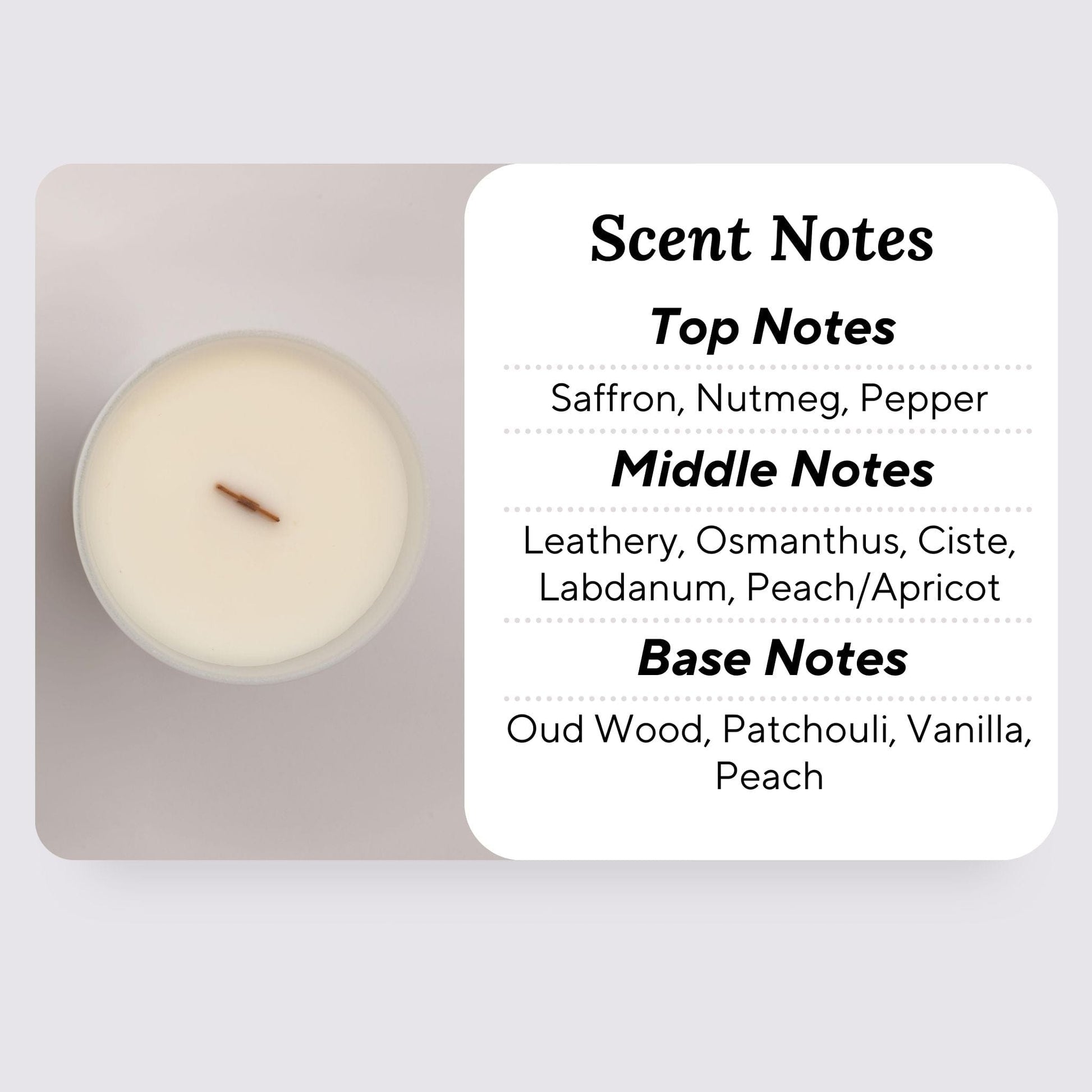 Scented Candle | Peppered Patchouli | Doftljus - LumenFlows 2