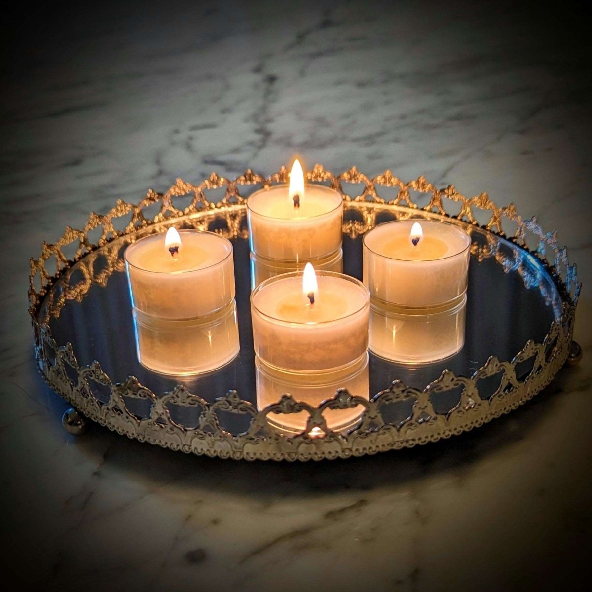 Scented Tealight Candle | Oceanic Serenity | Doftvärmeljus - LumenFlows